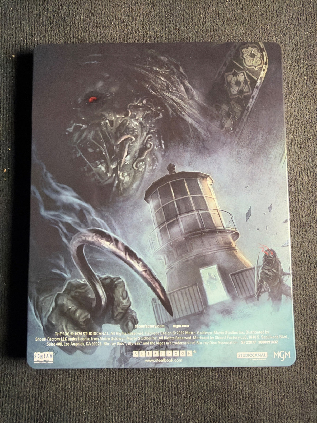 The Fog (4k Ultra HD, Scream Factory, Steelbook, 80's Horror Classic)