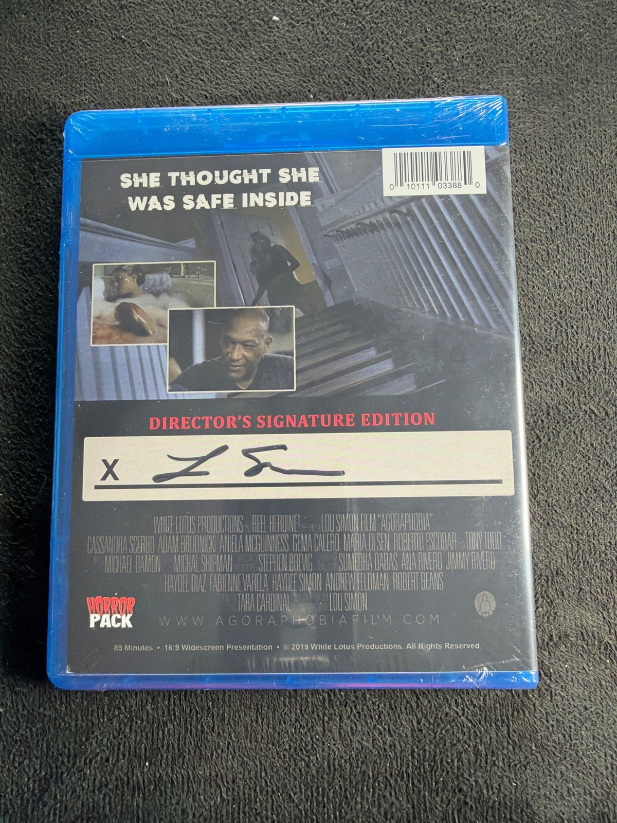 Agoraphobia (Blu-ray, HorrorPack, 2015 Horror Classic, Widescreen, NEW/Sealed)
