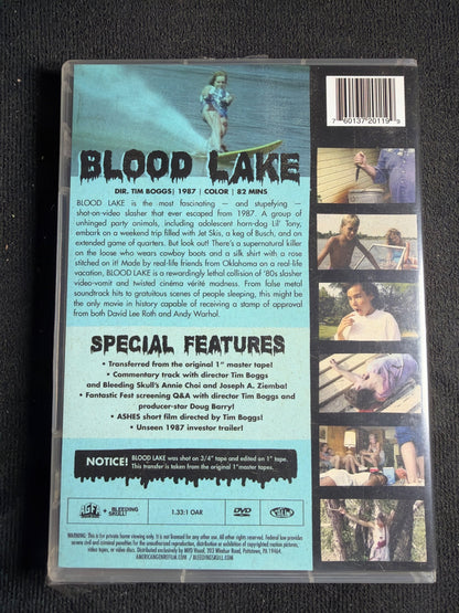 Blood Lake (DVD, AGFA, 80's Classic Horror,  Rare, OOP)