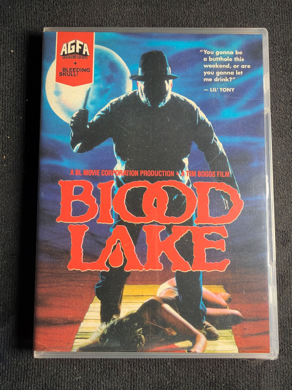 Blood Lake (DVD, AGFA, 80's Classic Horror,  Rare, OOP)