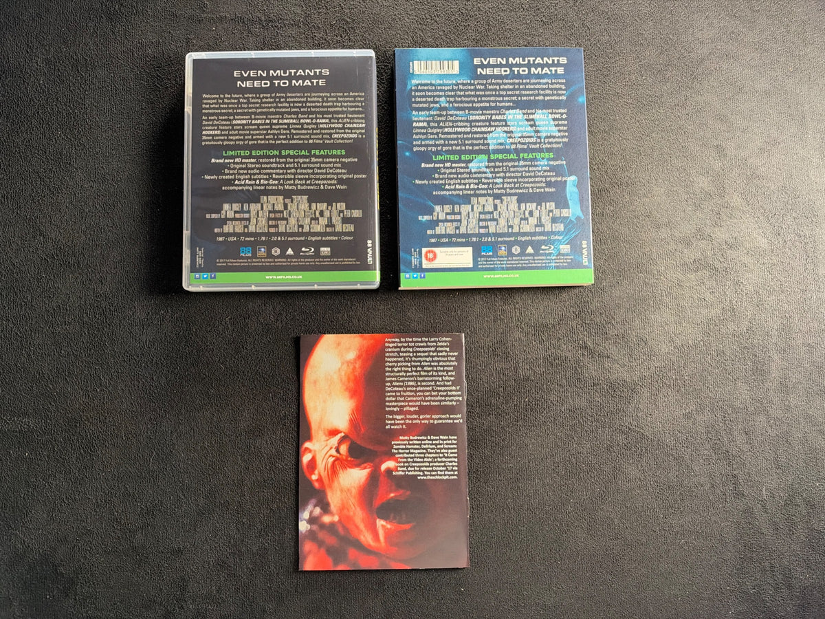 Creepozoids (Blu-ray, 88 Films, Slipcover, Limited Edition, Region B)