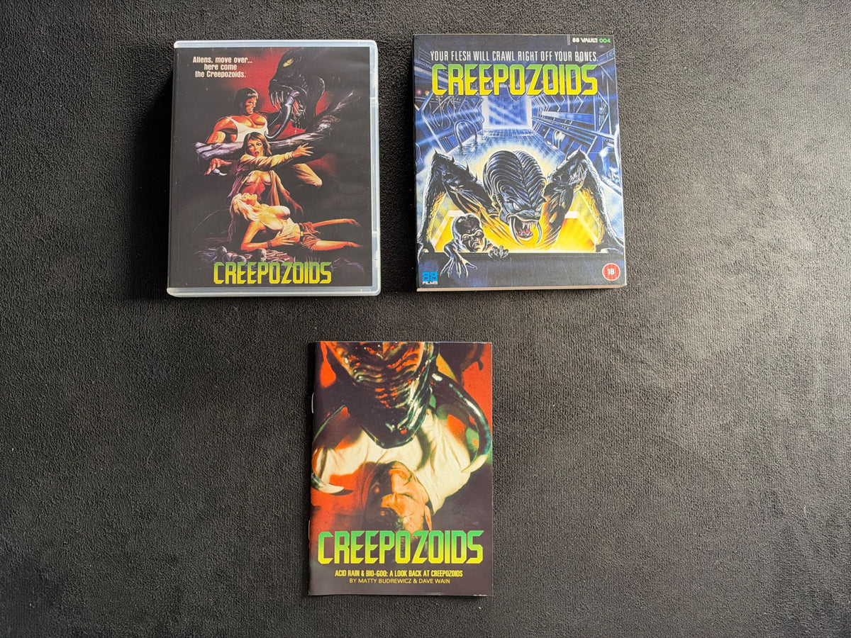 Creepozoids (Blu-ray, 88 Films, Slipcover, Limited Edition, Region B)
