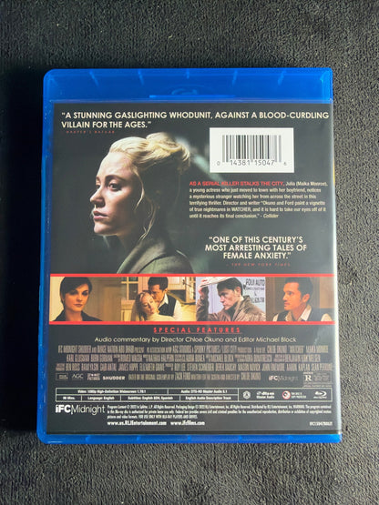 Watcher (Blu-ray, IFC Films, 2022 Horror, Widescreen)