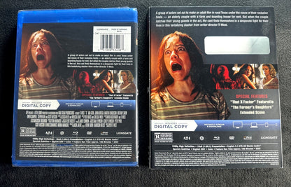 X (Blu-ray, Lionsgate Films, Slipcover, Mia Goth Classic, NEW/Sealed)