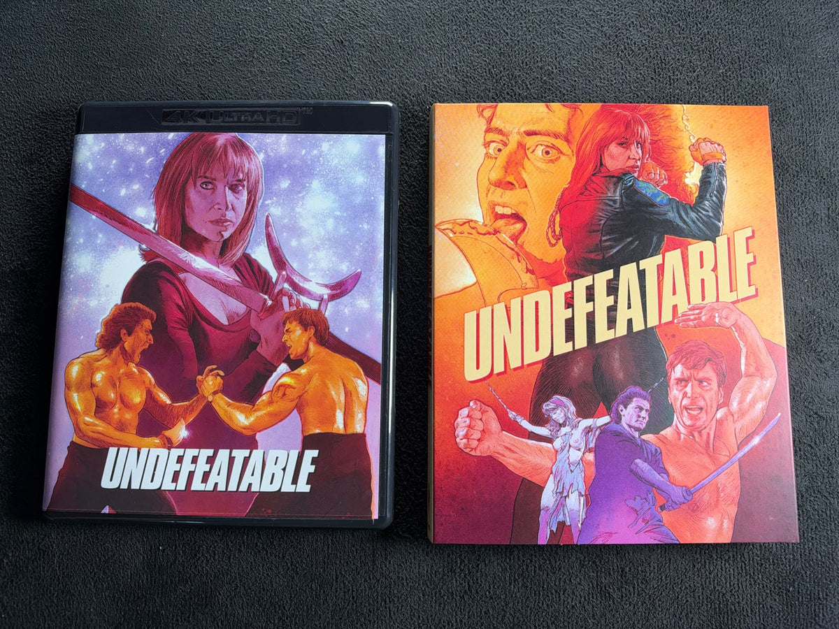 Undefeatable (4K Ultra HD, Vinegar Syndrome, Slipcover, 90's Classic)