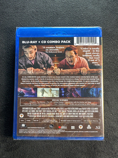 Crabs! (Blu-ray, Raven Banner Releasing, Widescreen, NEW/Sealed)
