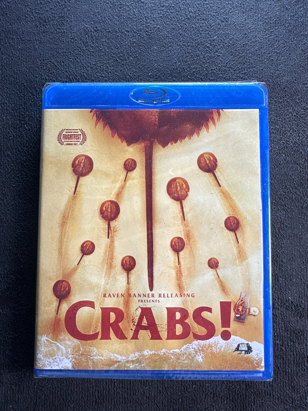 Crabs! (Blu-ray, Raven Banner Releasing, Widescreen, NEW/Sealed)