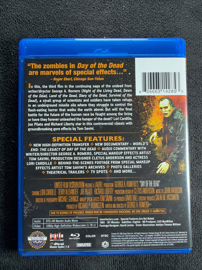 Day of the Dead (Blu-ray, Scream Factory, Collector's Ed, 80's Horror Classic)