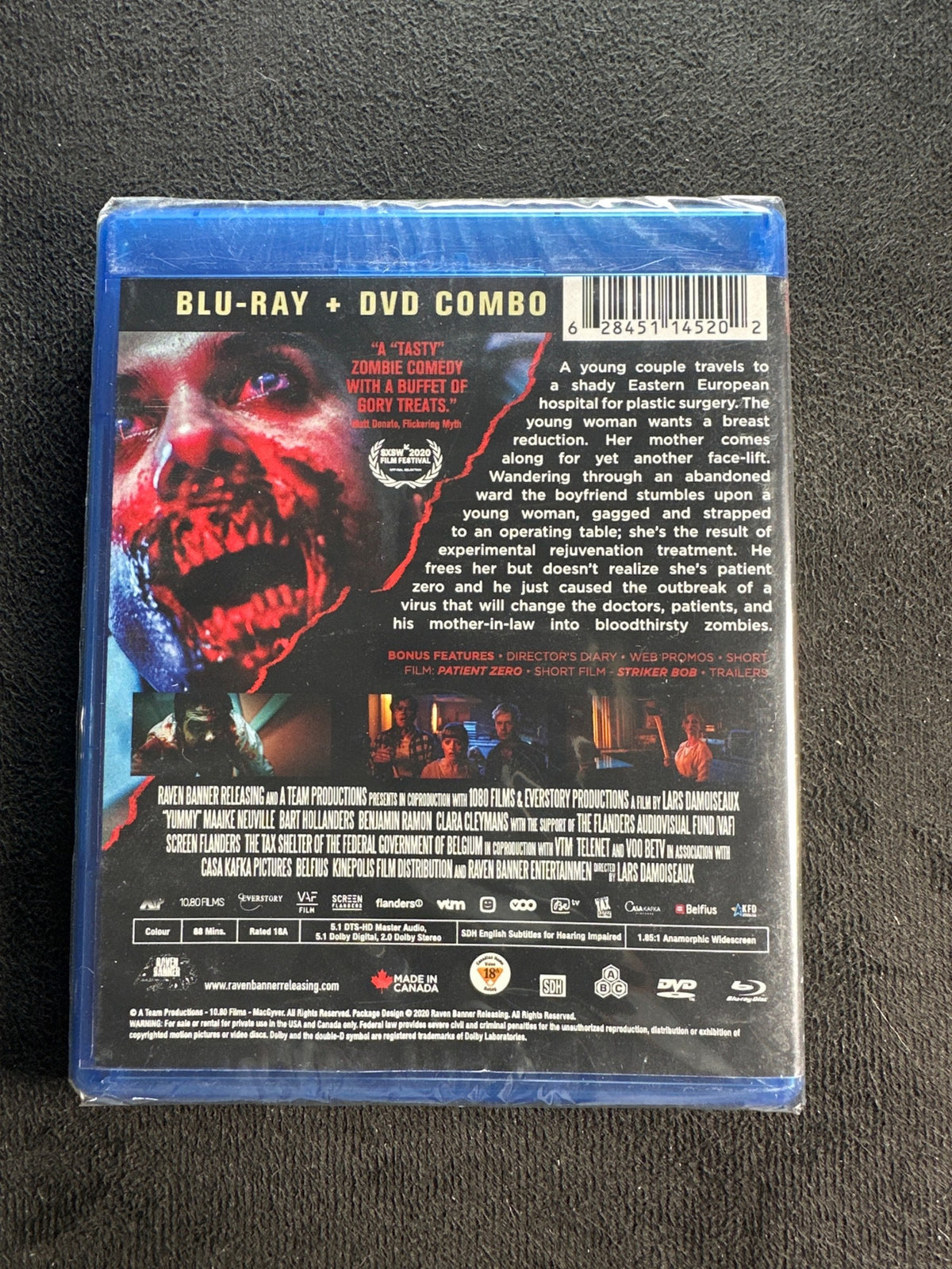 Yummy  (Blu-ray, Raven Banner Releasing, Collector's Edition, NEW/Sealed)