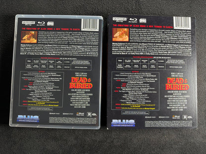 Dead & Buried  (4K Ultra HD/CD/Blu ray, Blue Underground, Rare, Slipcover