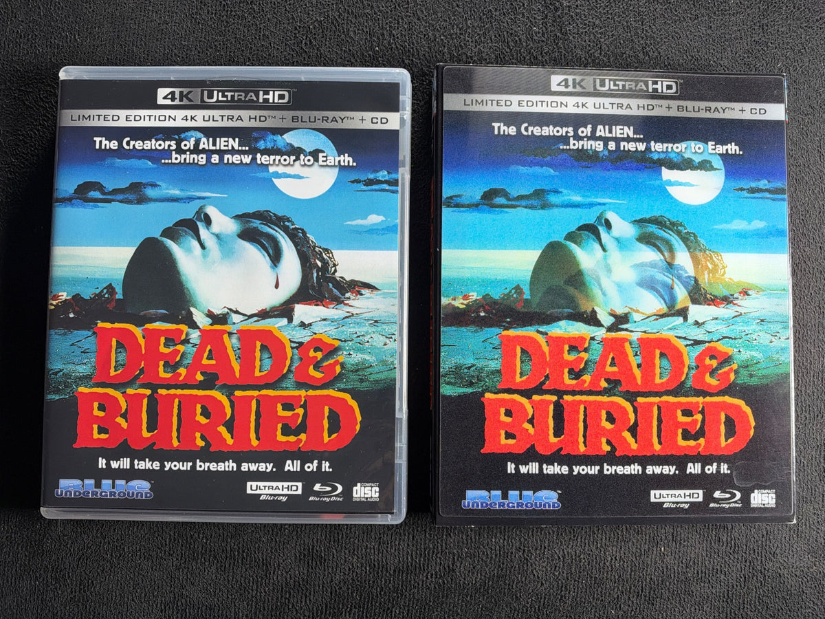 Dead & Buried  (4K Ultra HD/CD/Blu ray, Blue Underground, Rare, Slipcover