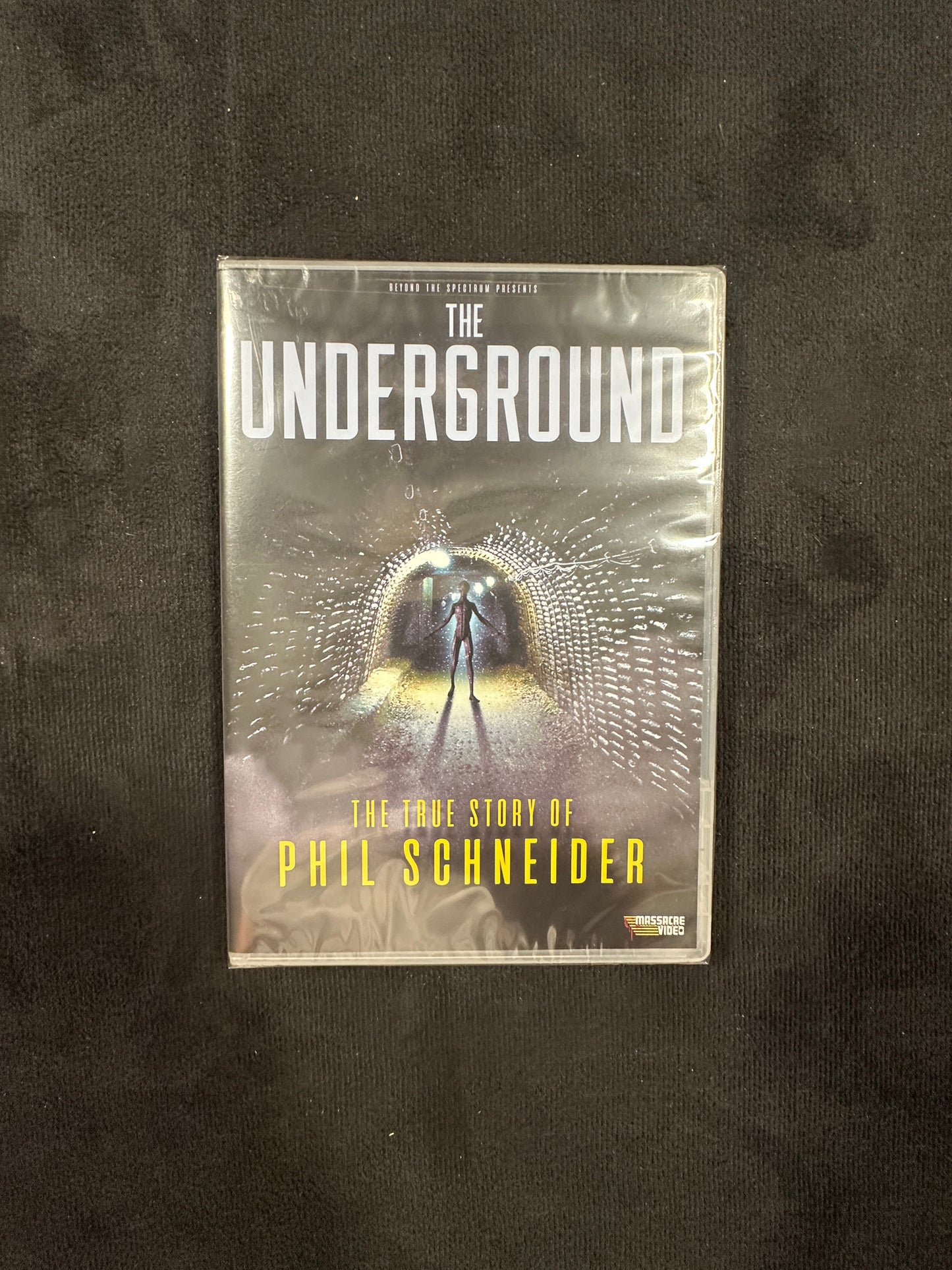 The Underground  (DVD, Massacre Video, The True Story of Phil Schneider, NEW)