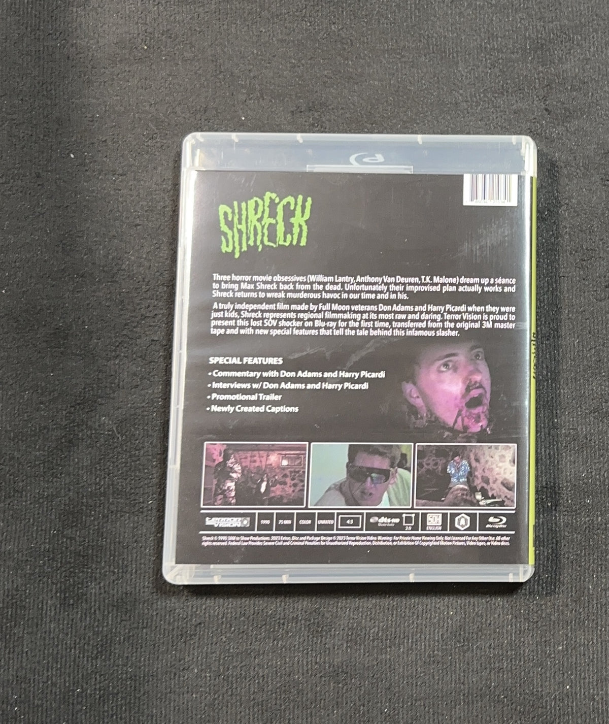 Shreck (Blu-ray, Terror Vision, Slipcover, 90's Horror Classic)