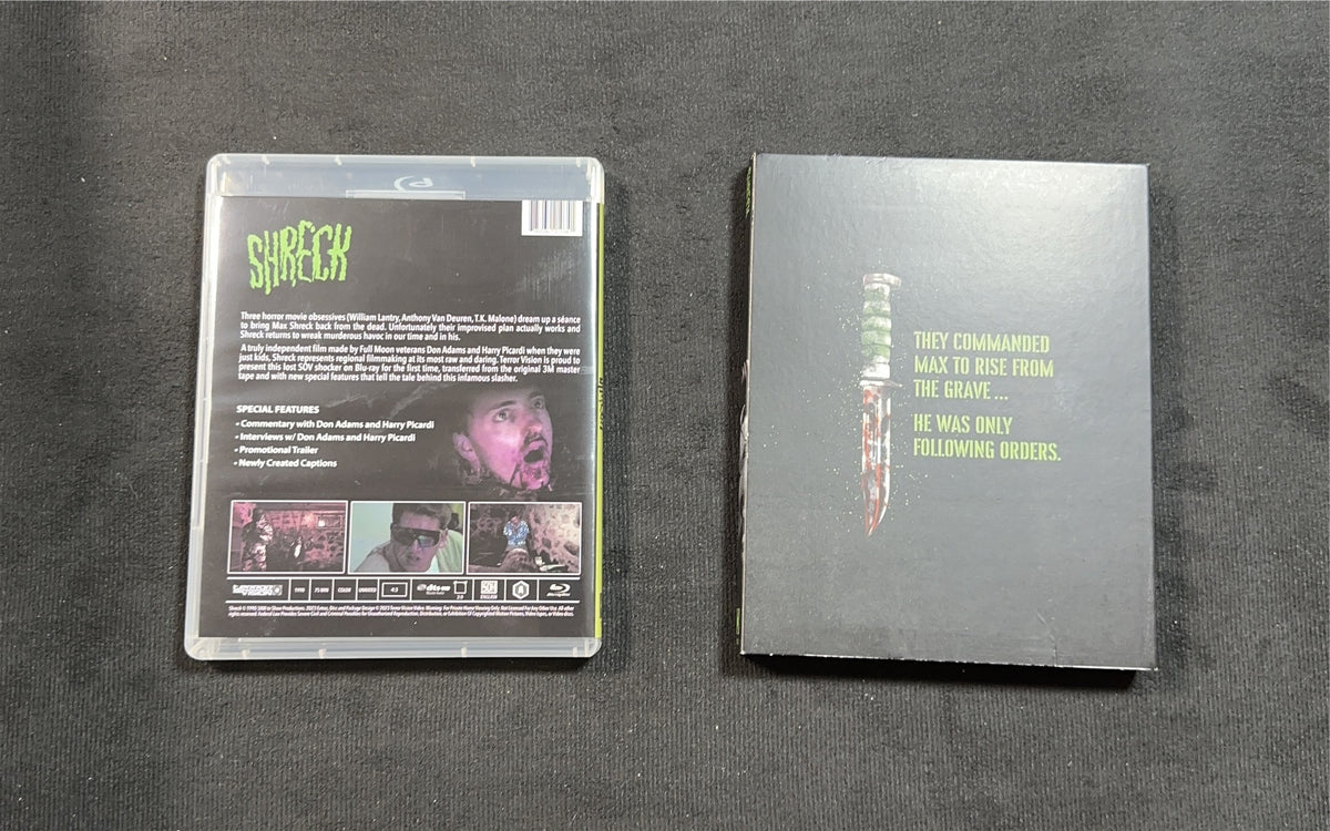 Shreck (Blu-ray, Terror Vision, Slipcover, 90's Horror Classic)
