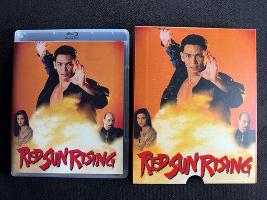 Red Sun Rising (Blu-ray, Vinegar Syndrome, 90's Classic, Slipcover)