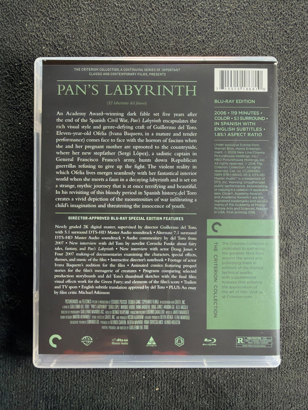 Pan's Labyrinth (Blu-ray, Criterion Collection, Special Edition, OOP)