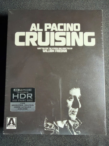 Cruising (4K Ultra HD, Arrow Video, Slipcover, Limited Edition, NEW/Sealed)