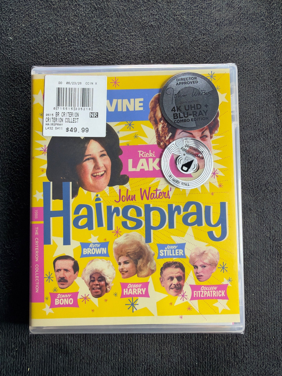 Hairspray (4K Ultra HD, Criterion Collection, 80's Classic, NEW/Sealed)
