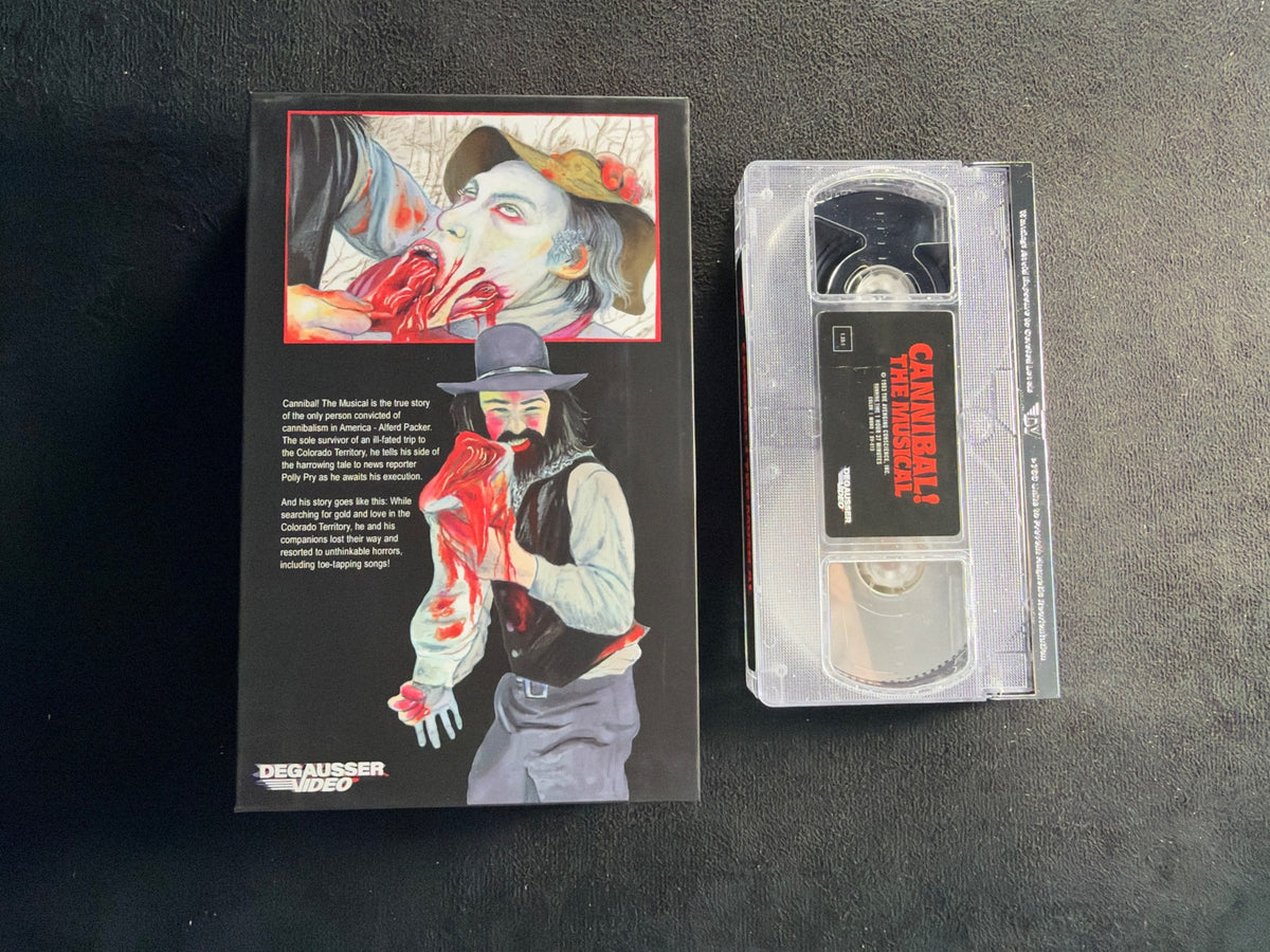Cannibal! The Musical (VHS Big Box, Vinegar Syndrome, 400 Made, OOP)