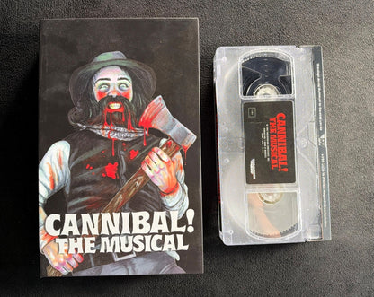 Cannibal! The Musical (VHS Big Box, Vinegar Syndrome, 400 Made, OOP)