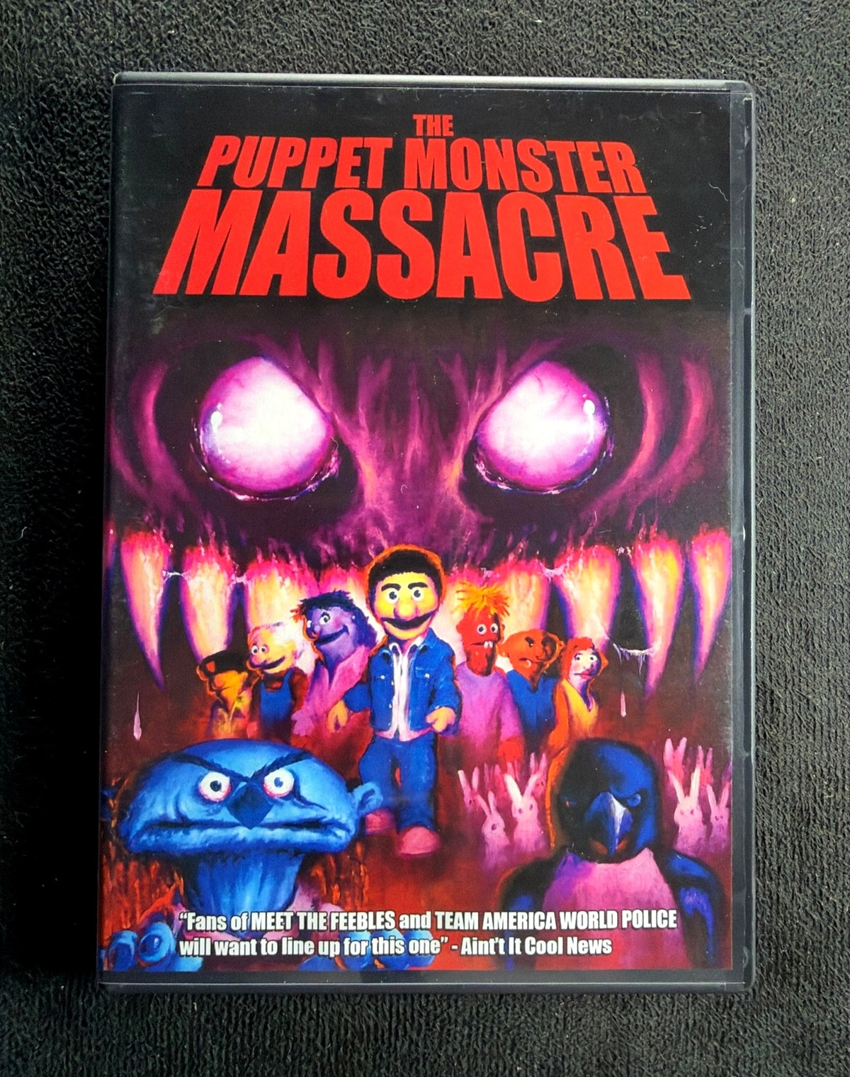 The Puppet Monster Massacre (DVD, Dustin MIlls Production, Obscure Horror)