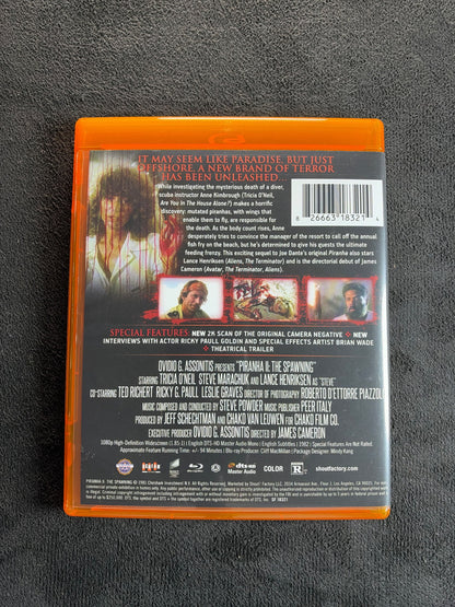 Piranha II the Spawning (Blu-ray, Scream Factory, Widescreen, 80's Classic)