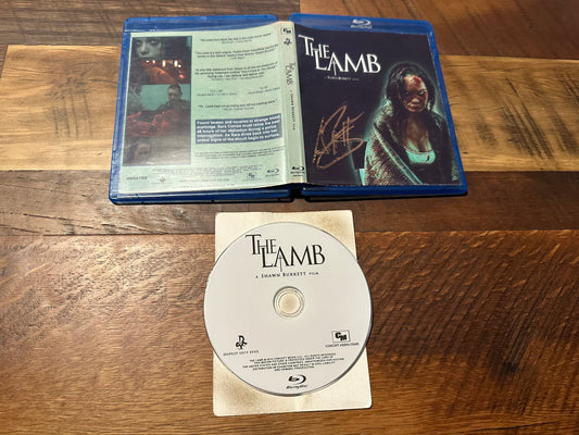 The Lamb Blu ray-Concept Media-Shawn Burkett Classic-Signed-Rare-