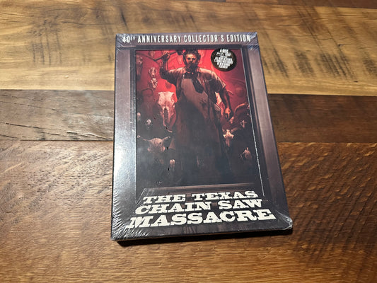 The Texas Chain Saw Massacre Blu ray-40th Anniversary Collector’s Edition-NEW