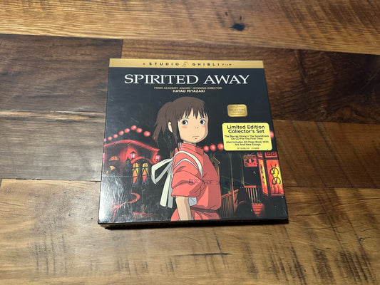 Spirited Away Blu ray/CD-Shout Factory-Limited Ed-Collector’s Set-NEW/Sealed-