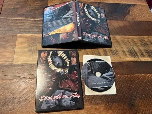 Dead Girl On Film DVD - Blacklava - Slipcover - Disturbing Horror - Rare