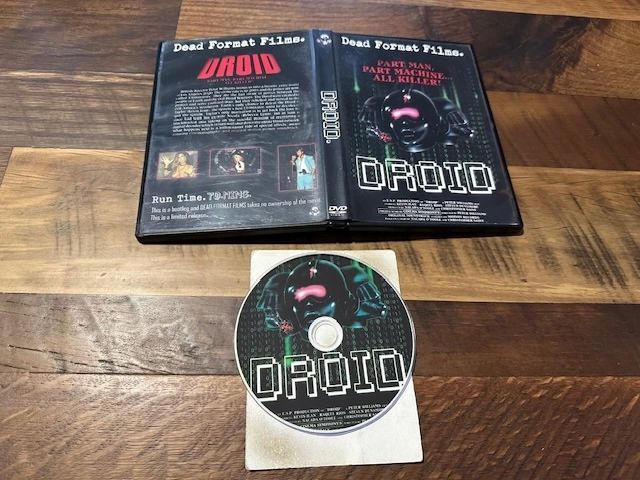 Droid DVD-R - Dead Format Films - Limited Release - Obscure Horror