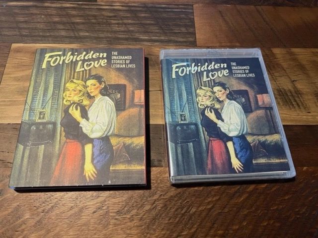 Forbidden Love Blu ray - Vinegar Syndrome Partner Label - OOP Slipcover - NEW