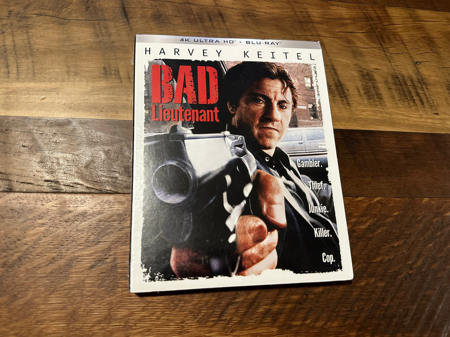 Bad Lieutenant 4K Ultra HD-Kino Lorber-90’s-Slipcover-NEW-