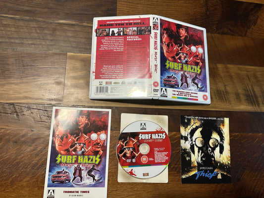 Surf Nazis Must Die (DVD, Arrow Video, Region Free, Director’s Cut)