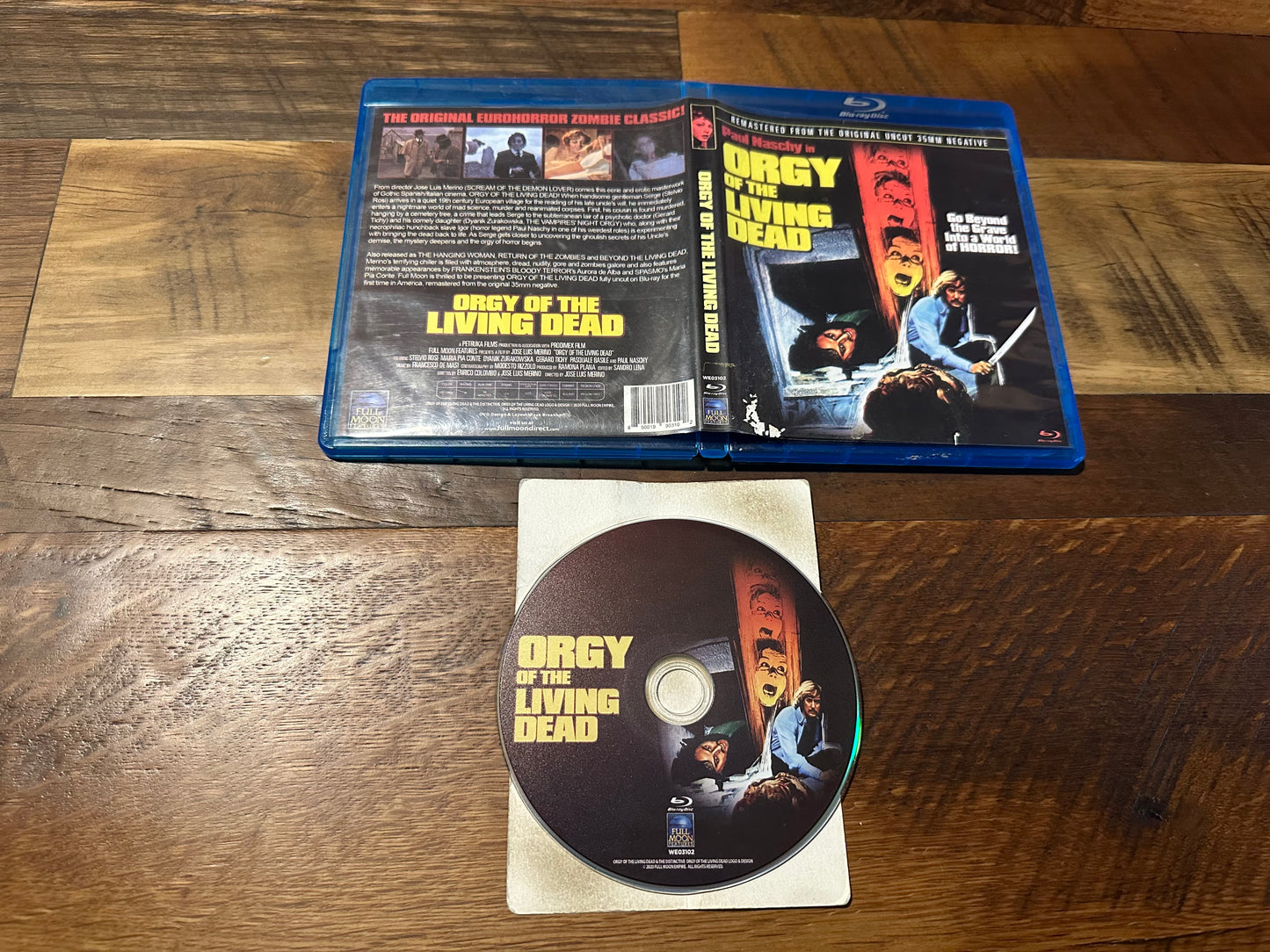 Orgy of the Living Dead Blu ray-Fun Moon Pictures-70’s Classic