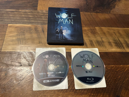 The Wolfman (4K Ultra HD/Blu ray, Universal, Steelboo, Limited Ed, No Digital)