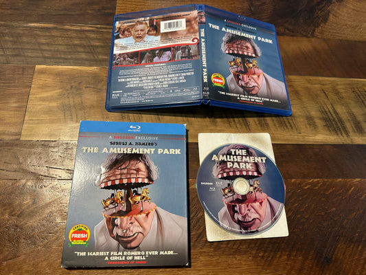 The Amusement Park (Blu ray, RLJE Films, Slipcover, Shutter Exclusive)