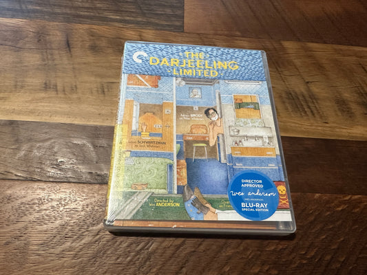 The Darjeeling Limited (Blu ray, Criterion Collection, Special Edition, NEW)