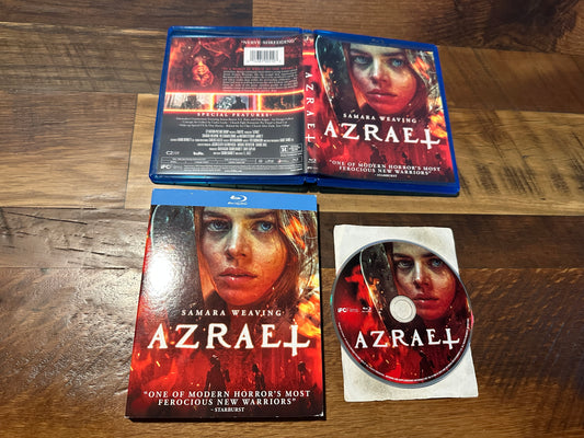Azrael (Blu ray, IFC Films, Samara Weaving, Slipcover, Widescreen)