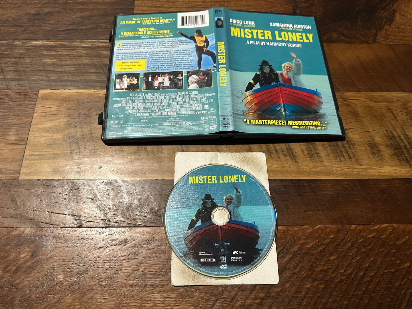 Mister Lonely (DVD, IFC Films, Widescreen, Classic Diego Luna)