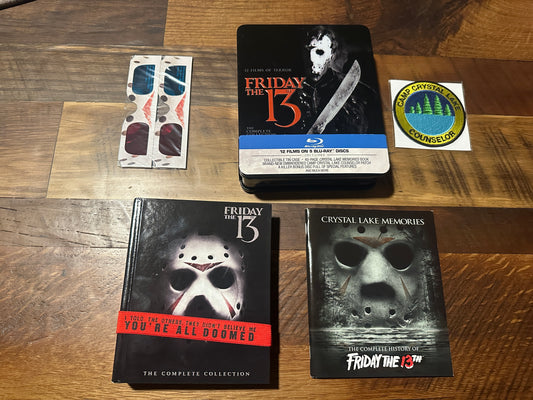 Friday The 13th The Complete Collection Tin (Blu ray, 10 Disc Set, No Digital)