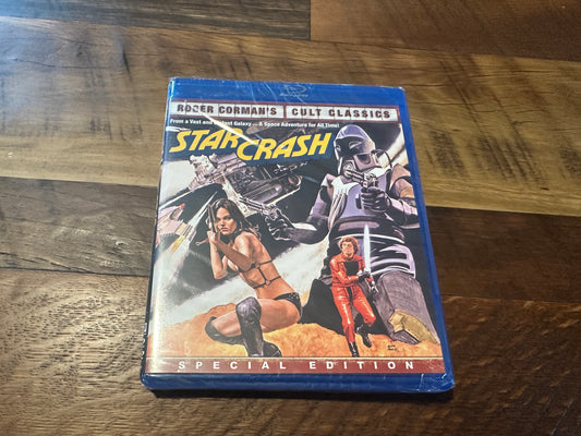 Star Crash (Blu ray, Shout Factory, Special Edition, Roger Corman, NEW)