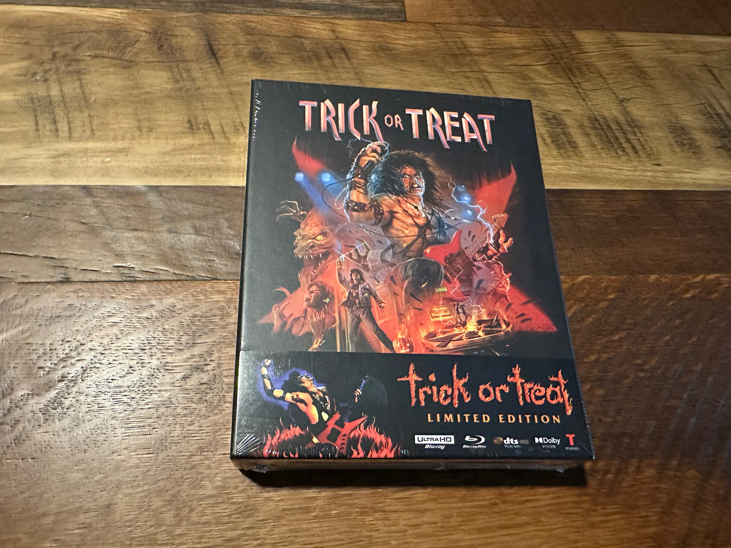 Trick Or Treat 4K Ultra HD-Synapse Films-Limited Ed-NEW /Sealed-OOP