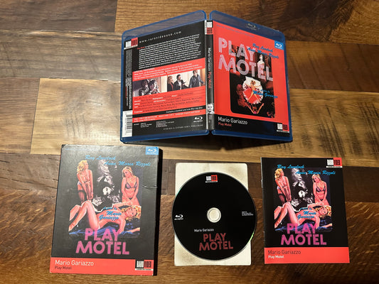 Play Motel Blu ray-Raro Video-Slipcover-70’s Sleaze-Widescreen