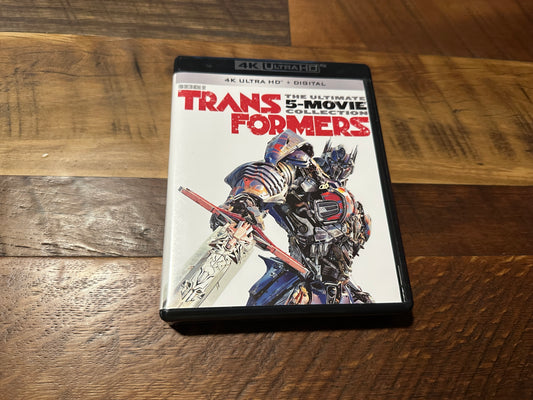 Transformers The Ultimate 5 Movie Collection (4K Ultra HD, No Digital)