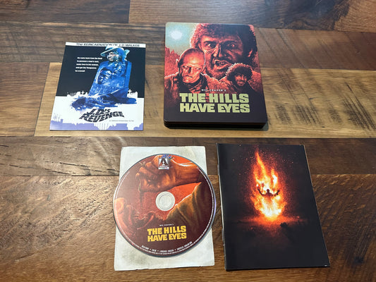 The Hills Have Eyes Blu ray-Arrow Video-Steelbook-Wes Craven Classic-
