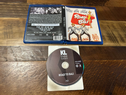 Road To Bali (Blu ray, Kino Lorber, 50’s Bing Crosby & Bob Hope Classic)