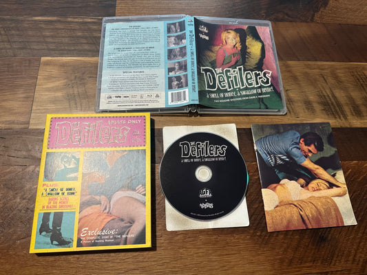 The Defilers & A Smell Of Honey A Swallow Of Brine Blu ray-Slipcover-Vinegar Syndrome Partner Label