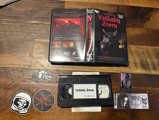 Lullaby Story VHS-Big Box Release-Obscure Horror-Magic Art Studios-