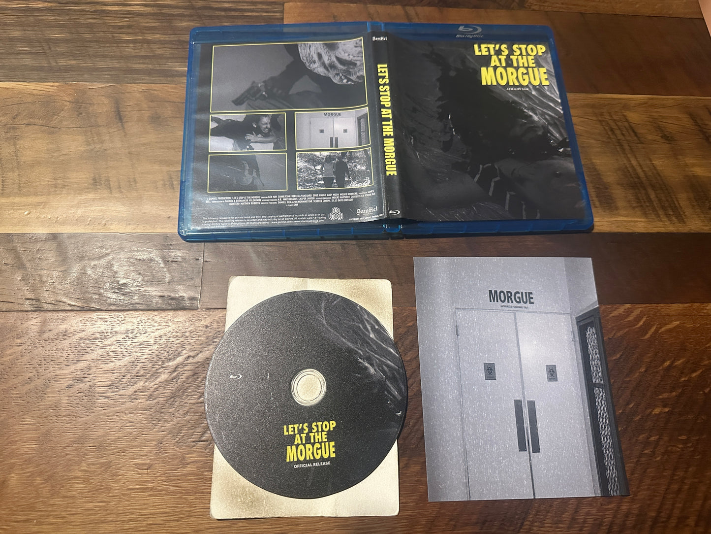 Let's Stop At the Morgue Blu ray - - Samuel Production - Disturbing